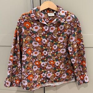 Arsene el les piplettes floral shirt